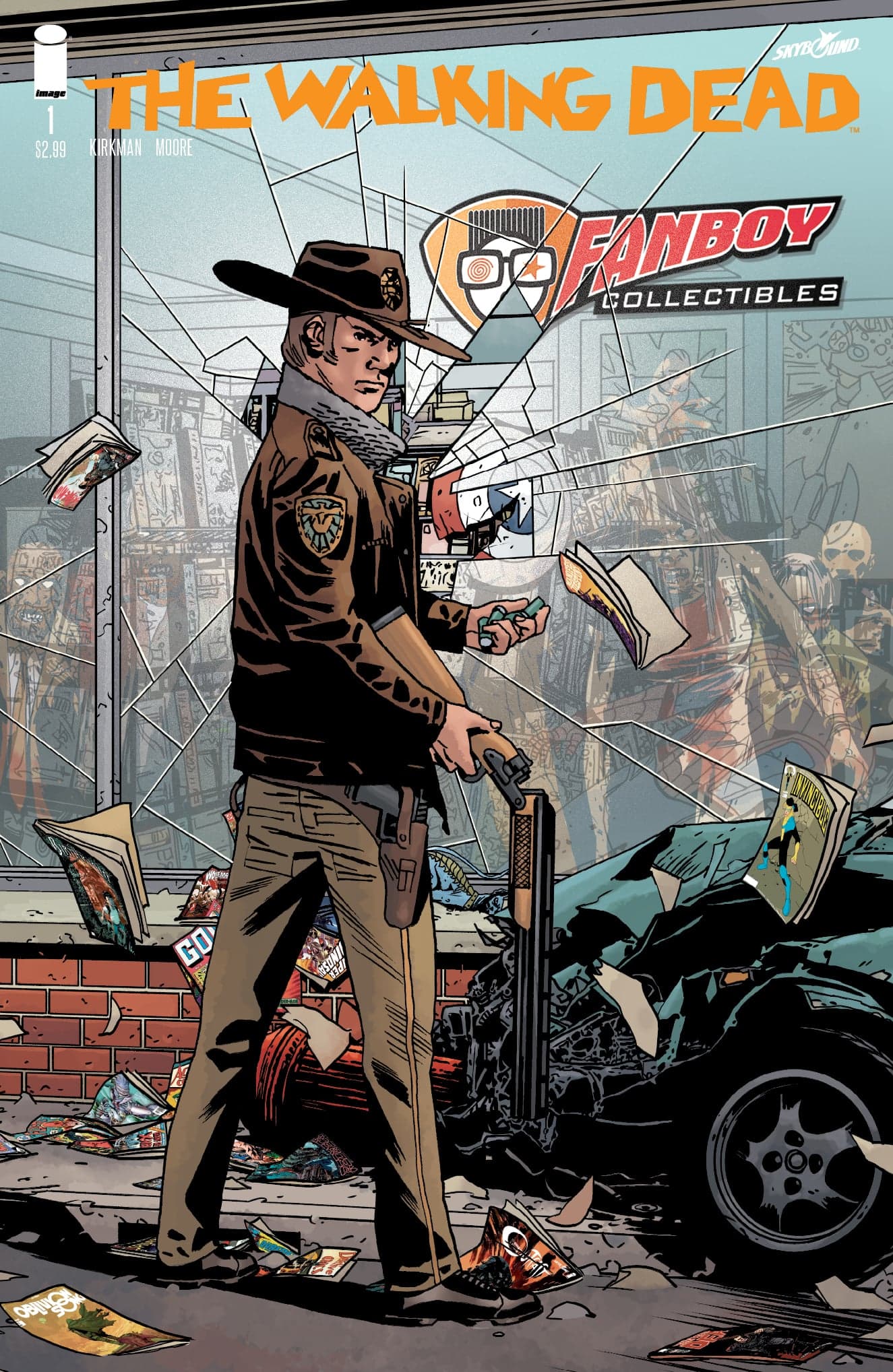 Walking Dead #1 15th Anniversary Retailer Variant Cover